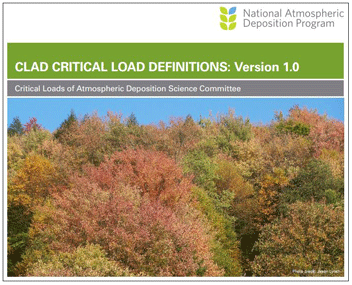 Critical Load Definitions cover