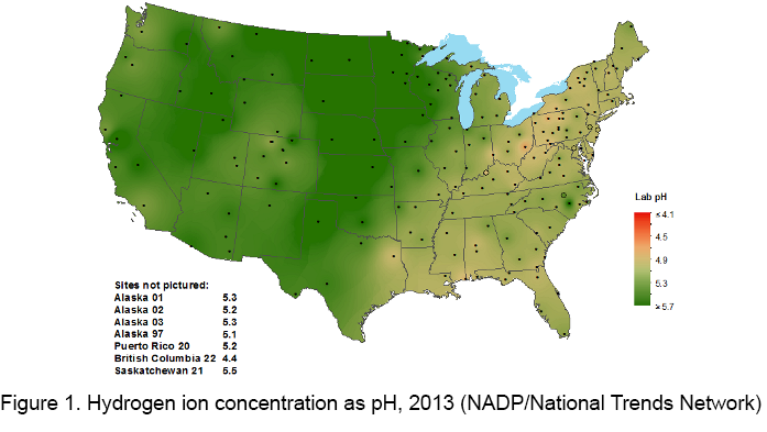 pH map